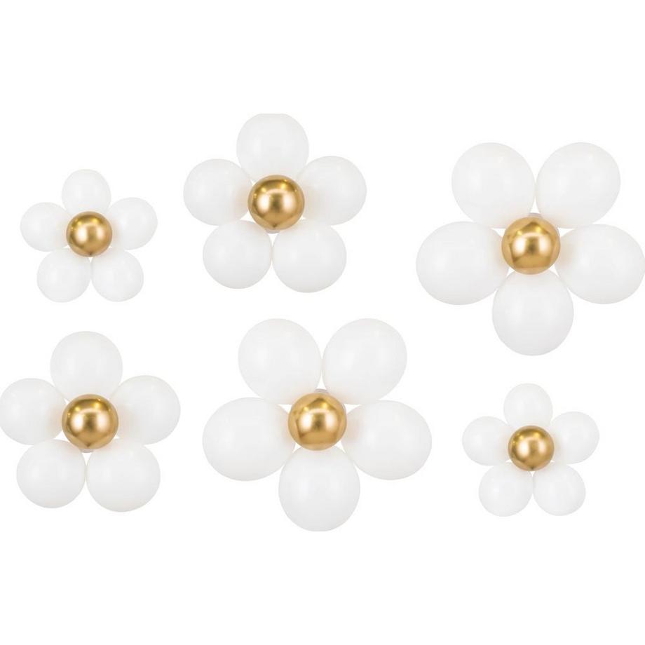 PartyDeco  Luftballon Set Blumen 