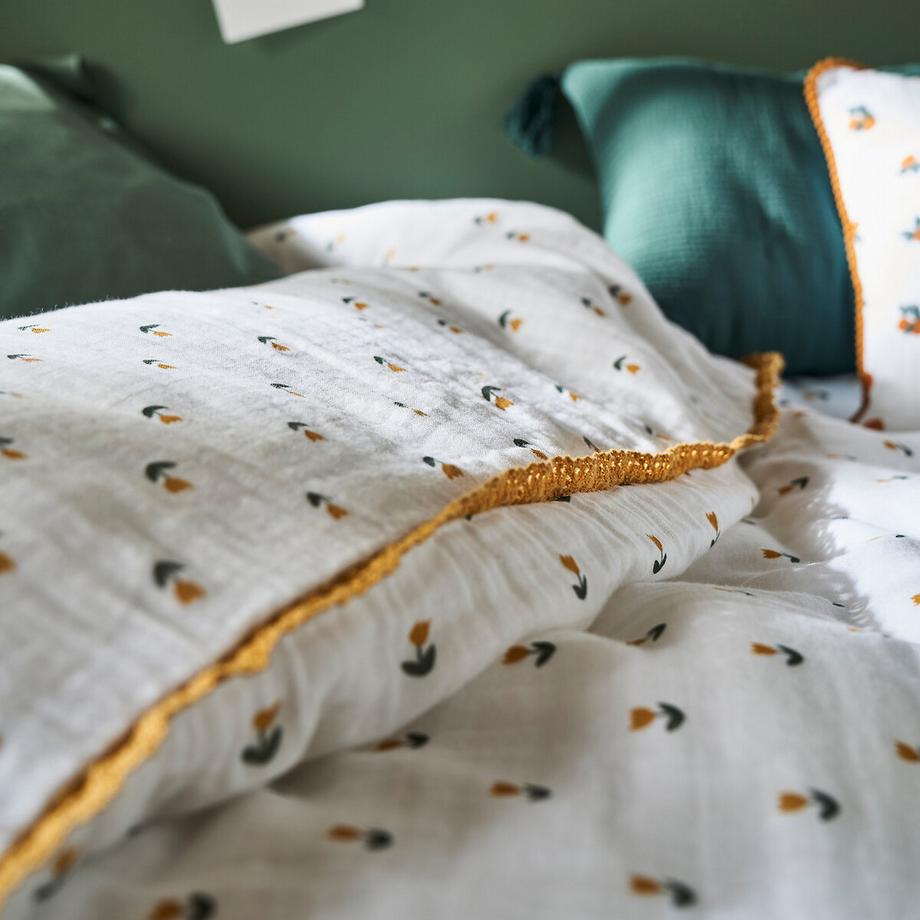 La Redoute Intérieurs Tulipe Housse de Couette Gaze de Coton  