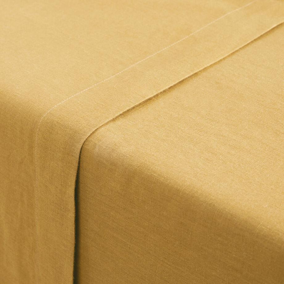 La Redoute Intérieurs Linot Lenzuolo Superiore in Lino Pre-Lavato  