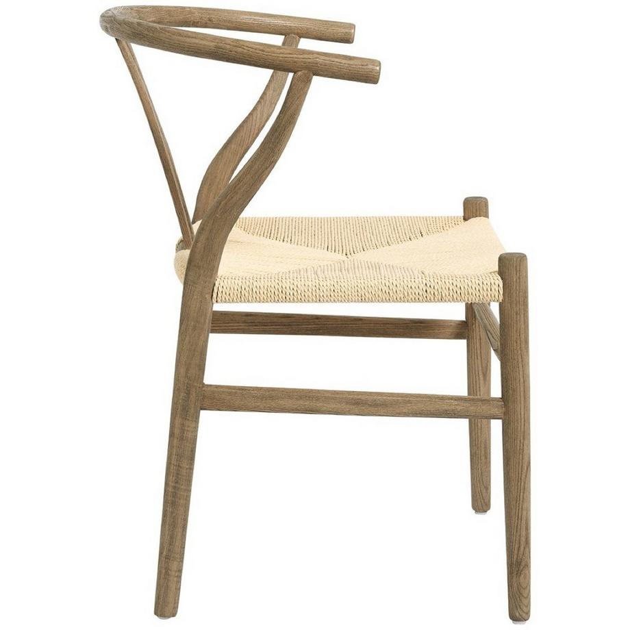 Blanc d'Ivoire Sedia da pranzo Njord in frassino naturale  