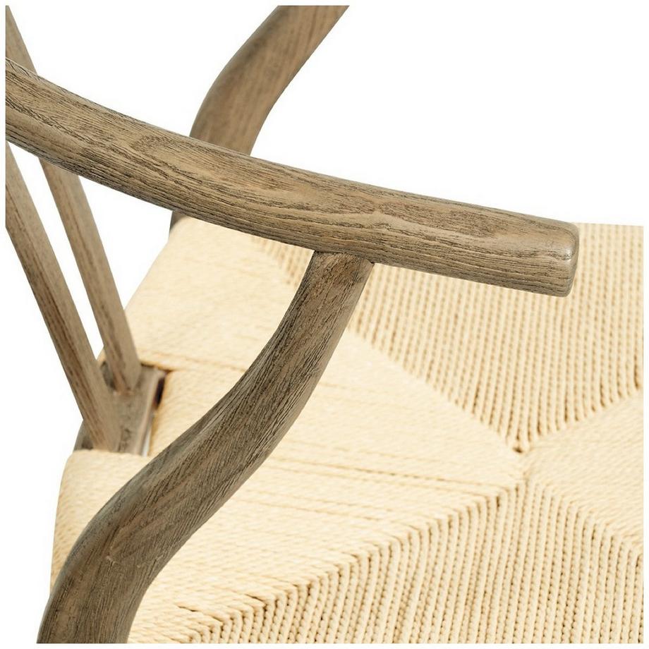 Blanc d'Ivoire Sedia da pranzo Njord in frassino naturale  