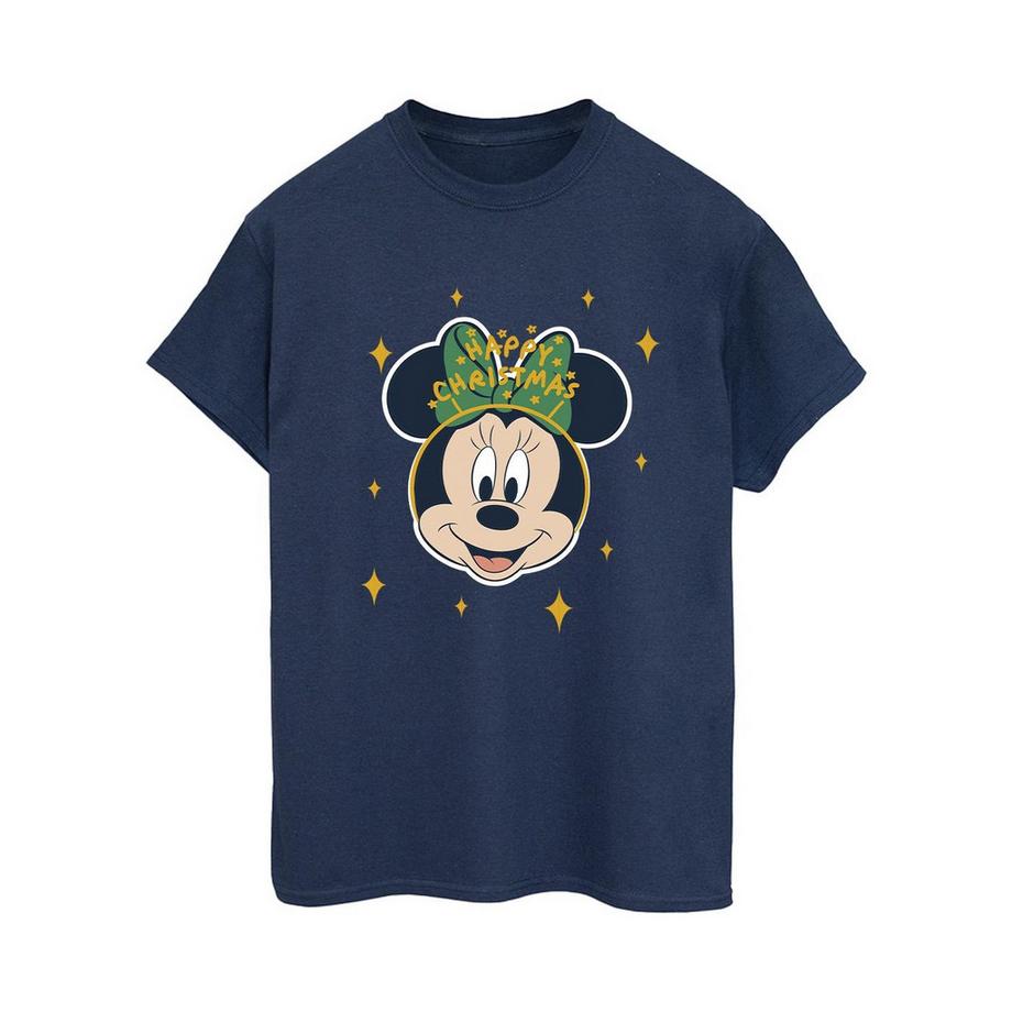 Disney Minnie Mouse Happy Christmas T-Shirt Stampata  