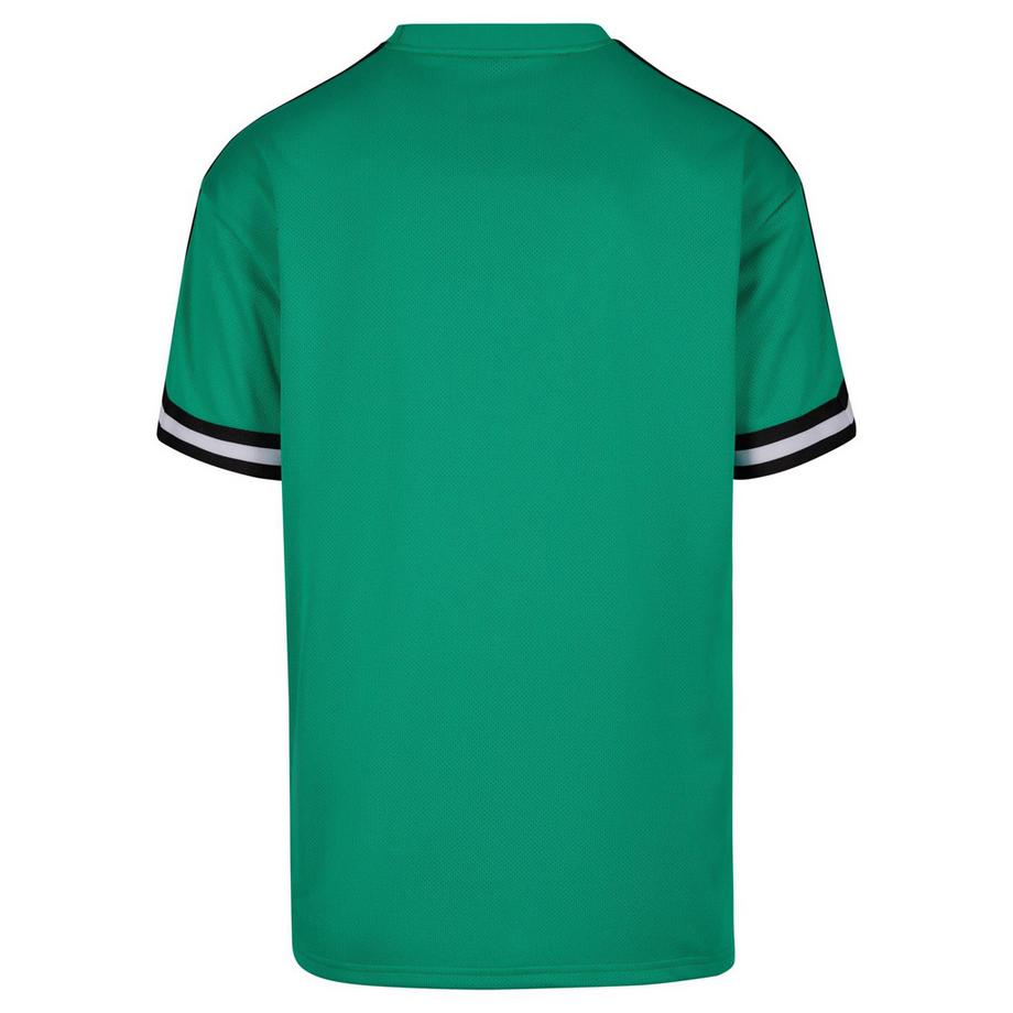 URBAN CLASSICS Oversize Streifen Mesh T-Shirt  
