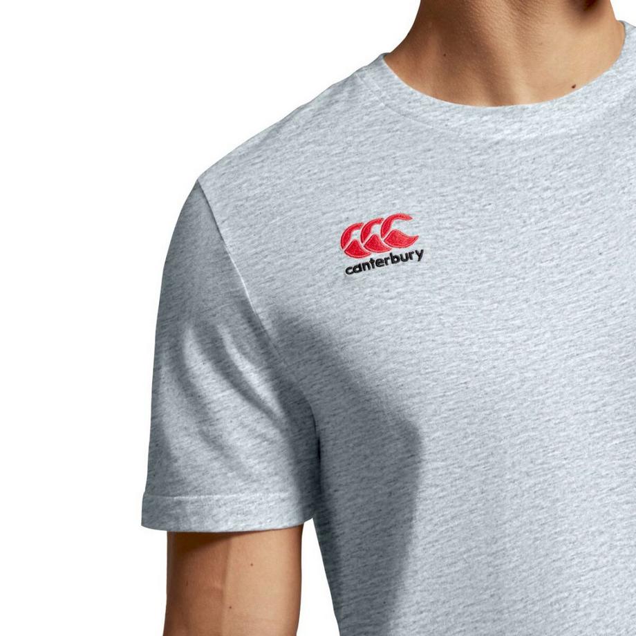 Canterbury Baumwoll T-Shirt mit kleinem Logo  