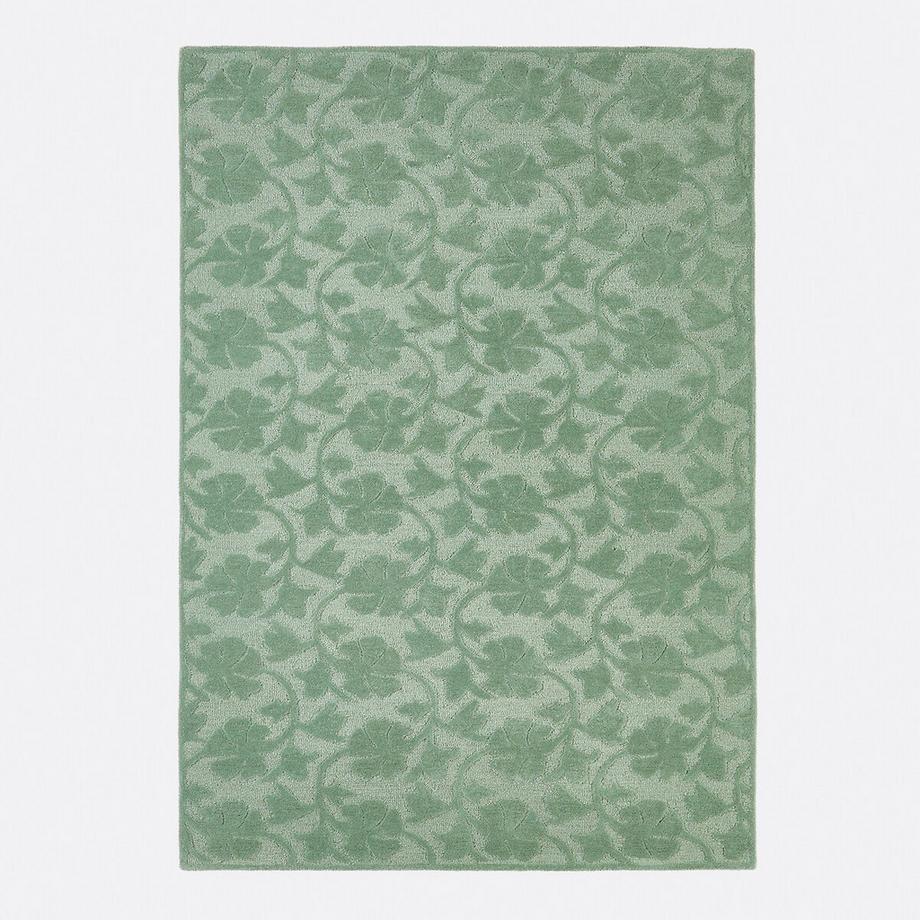 La Redoute Intérieurs Wollteppich mit Blumenmuster  