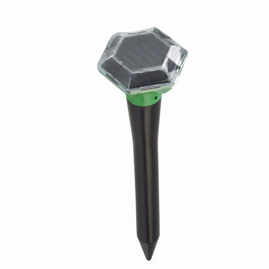 Tireur de taupes électrique à énergie solaire