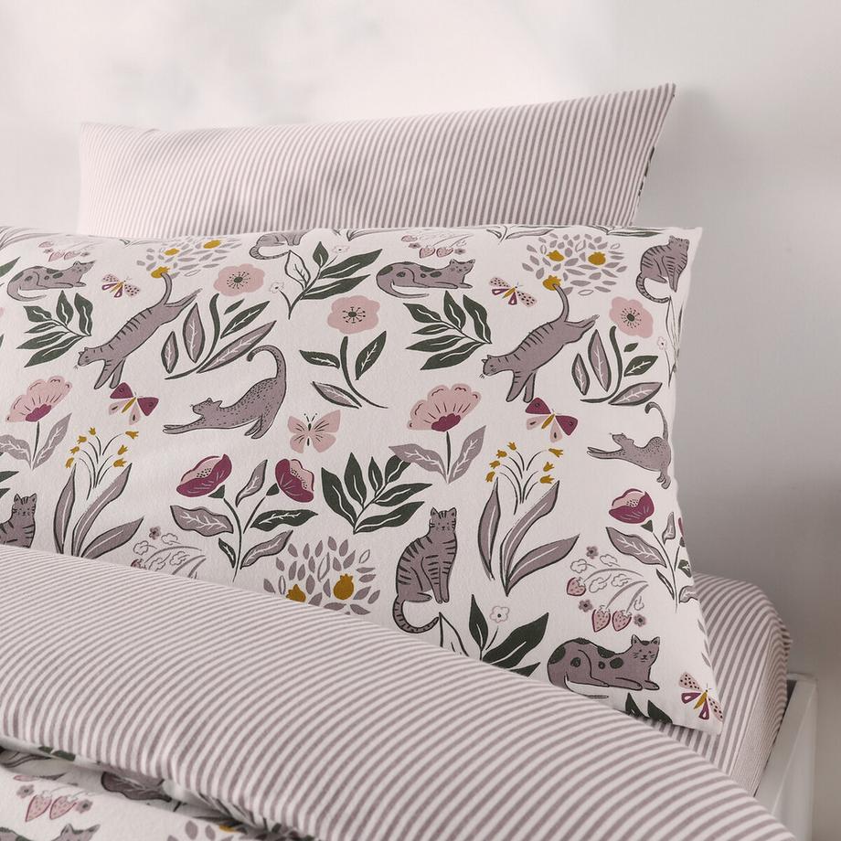 La Redoute Intérieurs Elona Kinder Flanell Kissenbezug  