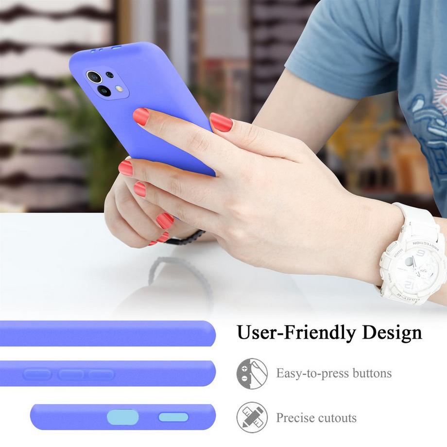 Cadorabo  Hülle für Xiaomi Mi 11 5G TPU Silikon Liquid 