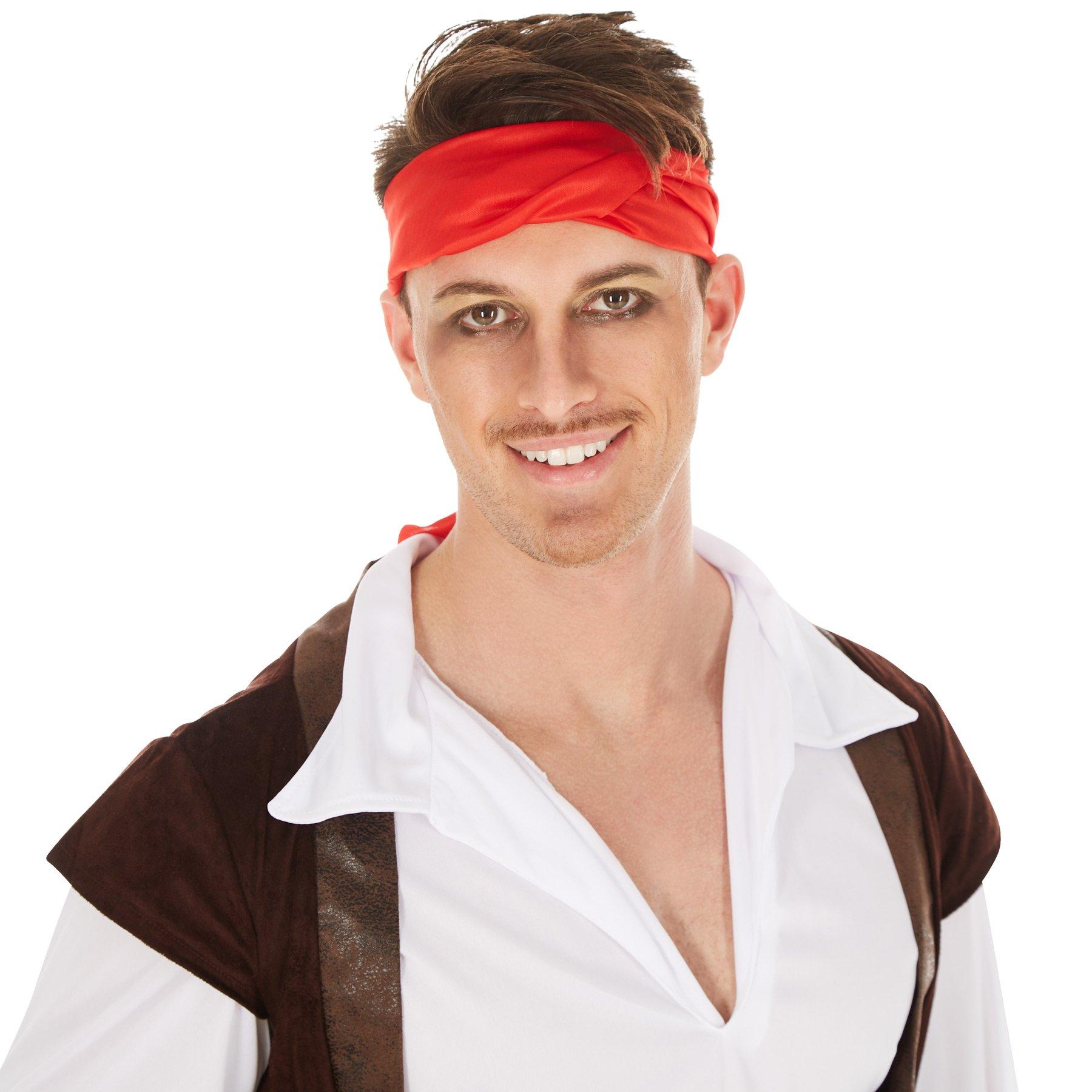Tectake  Costume da uomo - Capitano pirata Barbariccia 