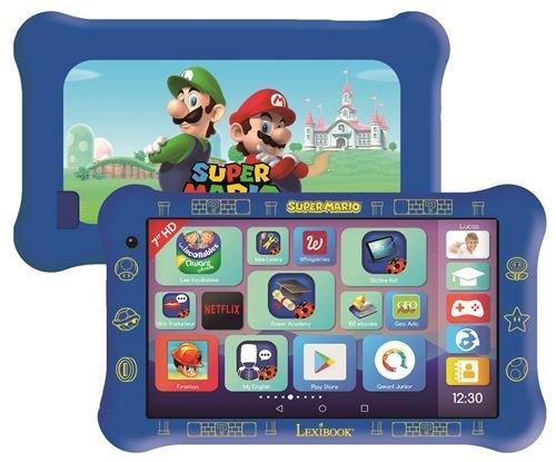 Lexibook  Lexibook 7" Super Mario Tablet mit Tasche und Stereo-Headset 
