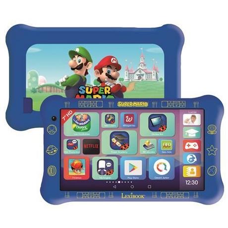 Lexibook  Lexibook 7" Super Mario Tablet mit Tasche und Stereo-Headset 