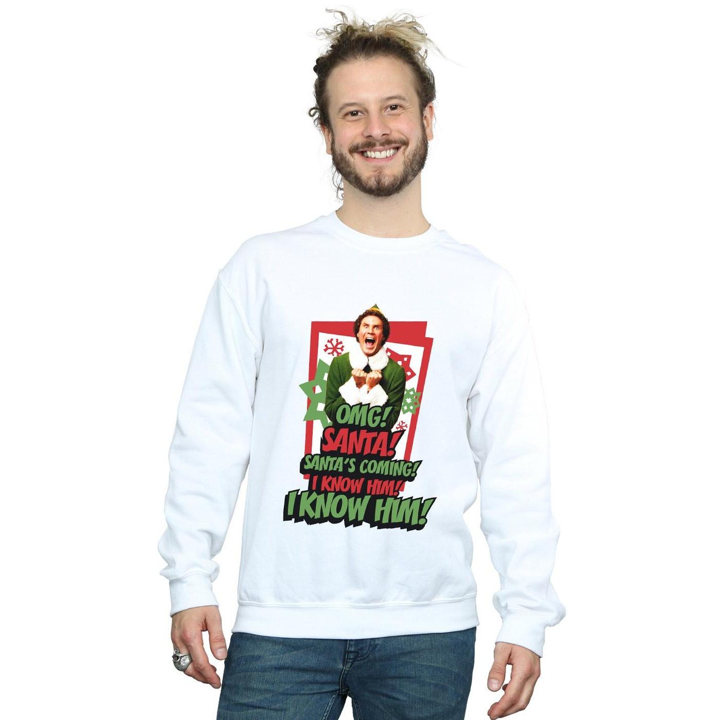 Elf OMG Santa Sweatshirt  