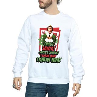 Elf OMG Santa Sweatshirt  
