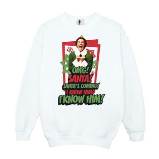 Elf OMG Santa Sweatshirt  