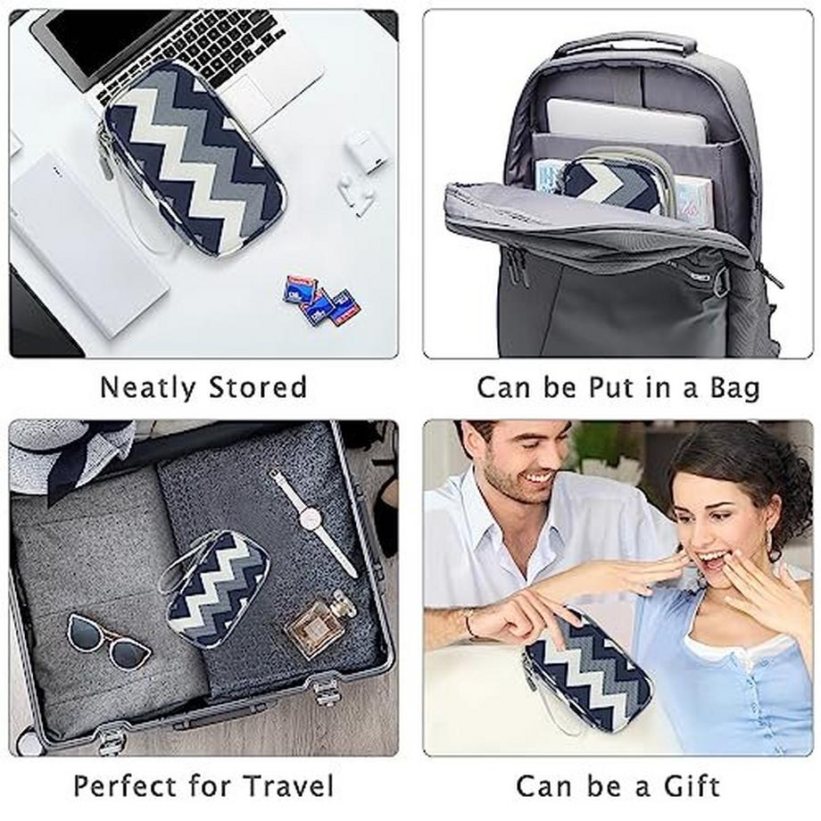 Only-bags.store  Kabeltasche, Elektronik Tasche Organizer, Kabel Organizer Kabeltasche Elektronik Zubehör Organizer Tasche Universal Tasche für Zubehör 