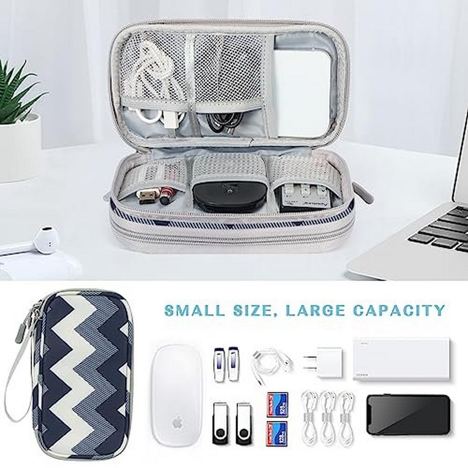 Only-bags.store  Kabeltasche, Elektronik Tasche Organizer, Kabel Organizer Kabeltasche Elektronik Zubehör Organizer Tasche Universal Tasche für Zubehör 