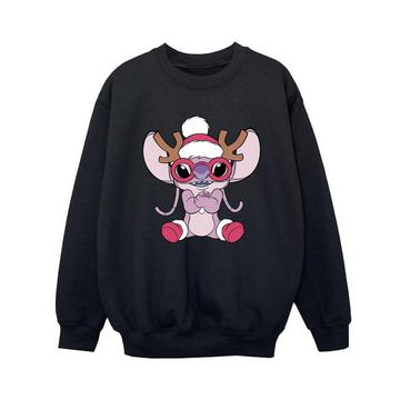 Lilo & Stitch Angel Reindeer Sweatshirt