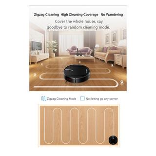 Blue Chilli V3S Pro Nass-Trocken-Roboterstaubsauger mit Sprachassistent, 120 Min. automatisches Aufladen mit Absturzsicherung  