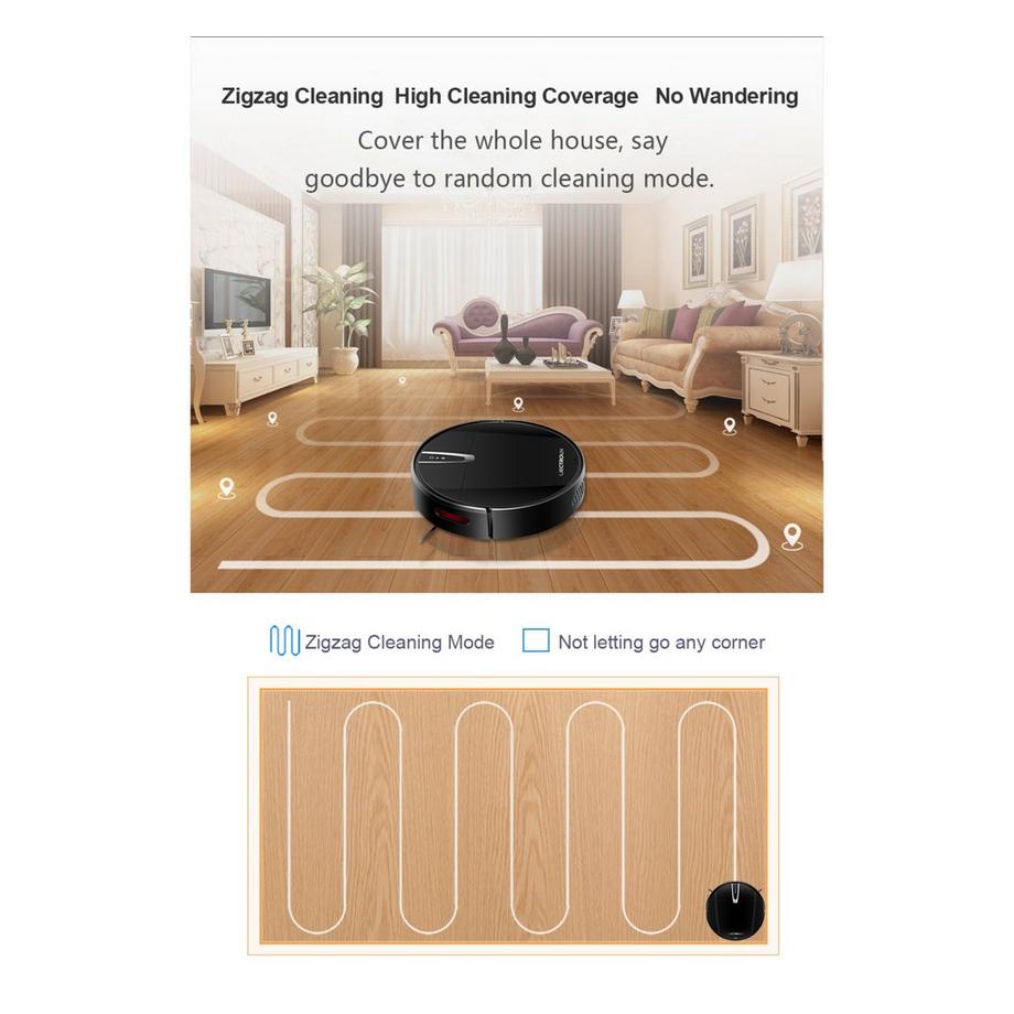 Blue Chilli Robot Aspirapolvere Lavaggio a Secco e Umido con Assistente Vocale  