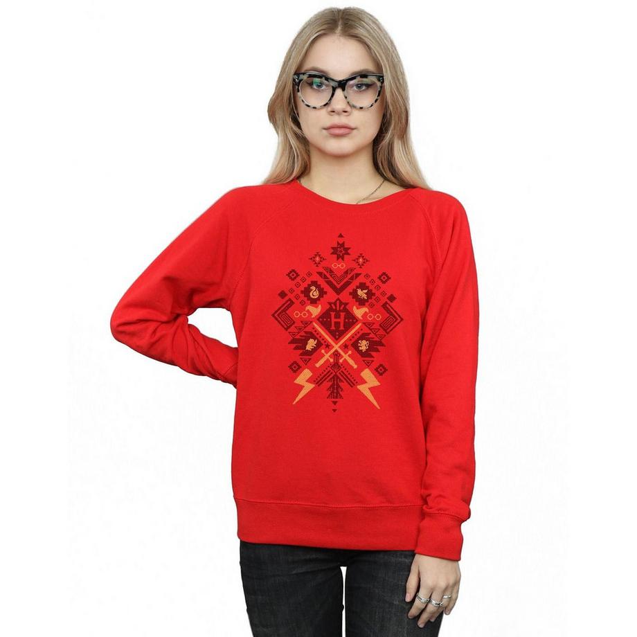 Harry Potter Sweatshirt Imprimé Coupe Ajustée  