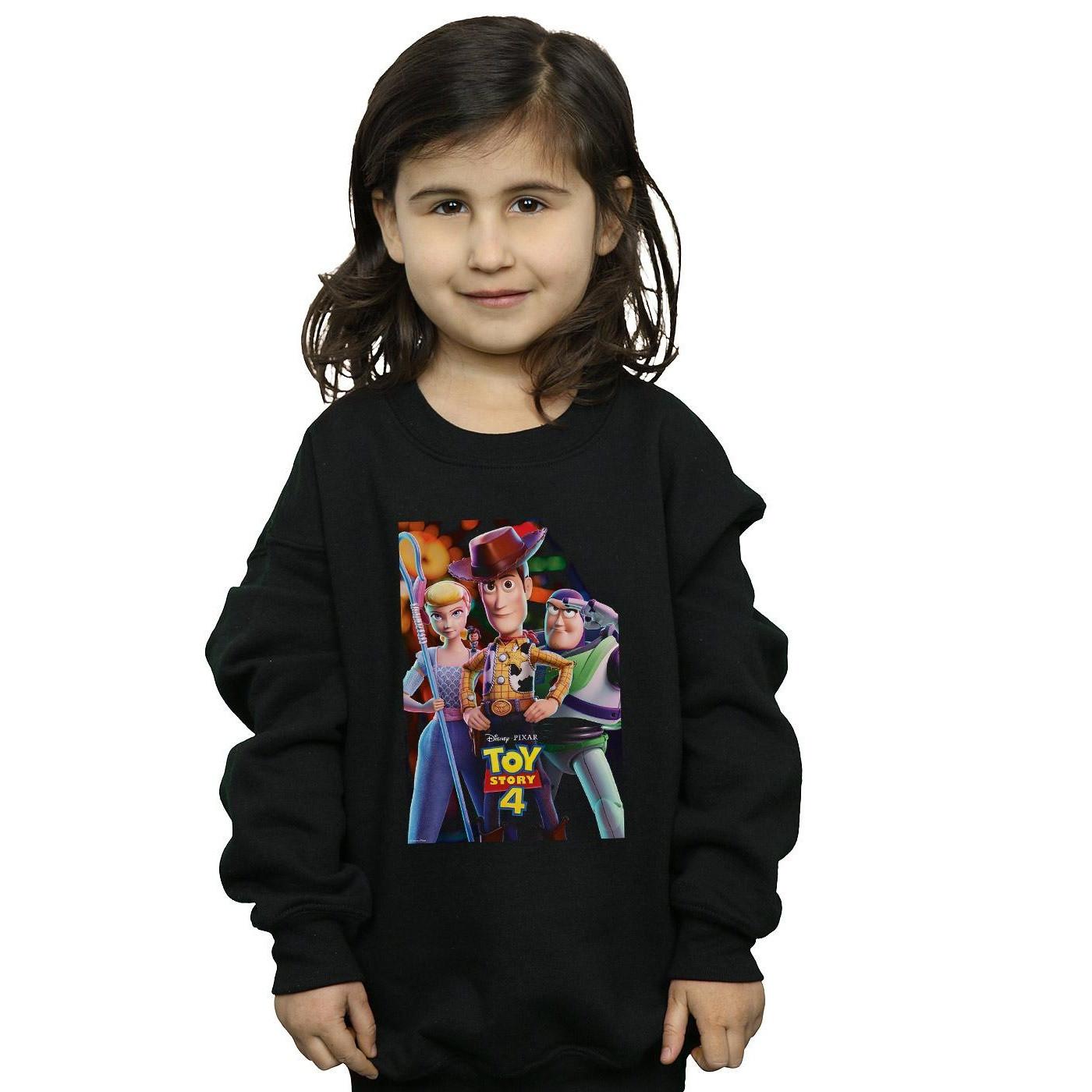 Disney  Toy Story 4 Buzz Woody And Bo Peep Poster Sweatshirt 