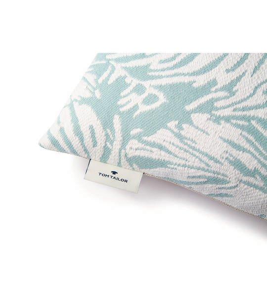 TOM TAILOR Highlighted Leaves Fodera per Cuscino  