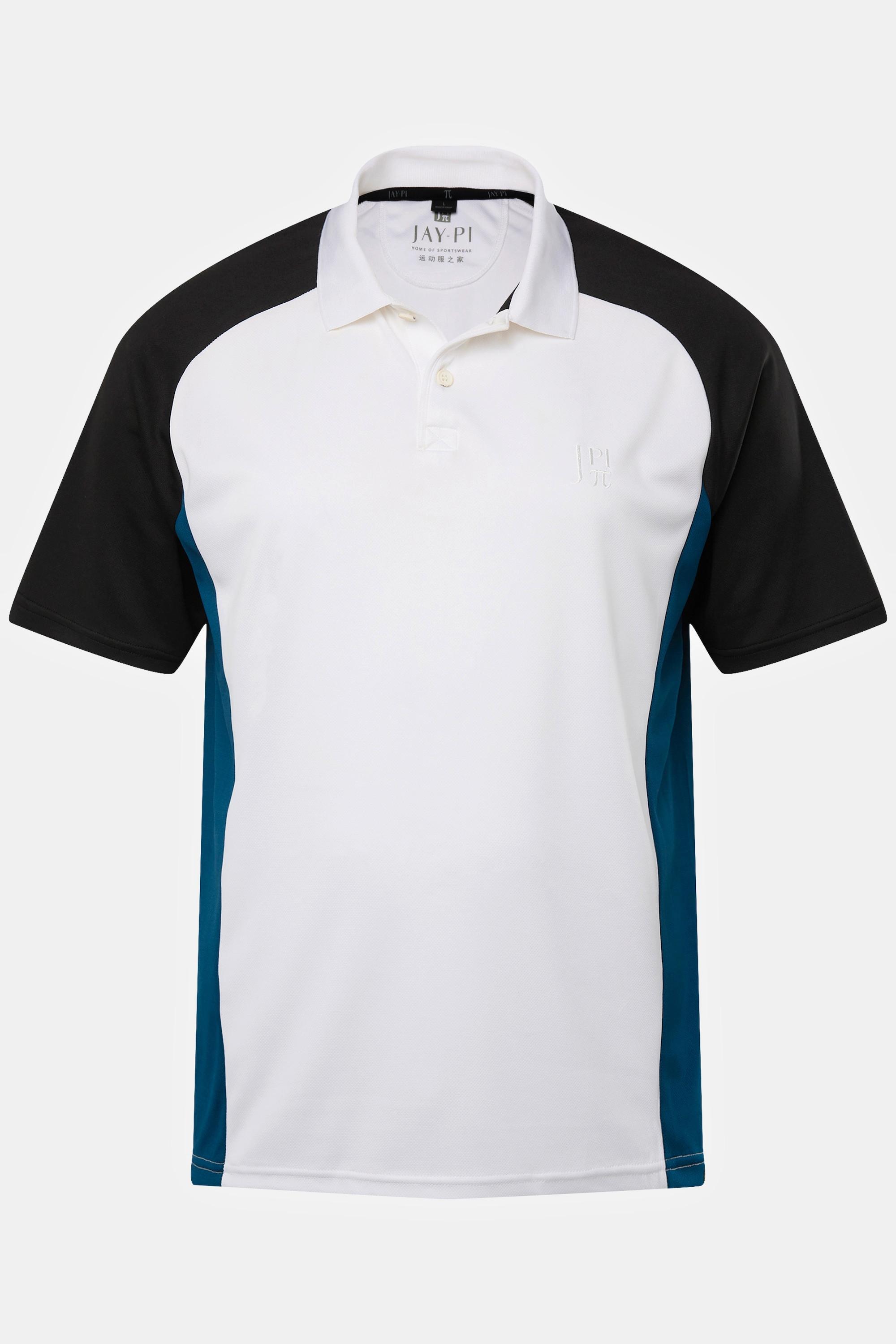 JP1880  Maglia polo da tennis con FLEXNAMIC®, QuickDry e mezze maniche 