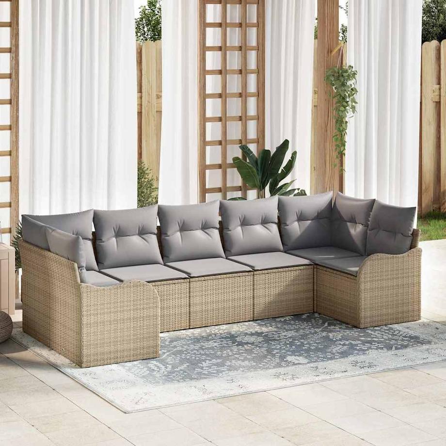 VidaXL Outdoor-sofa poly-rattan  