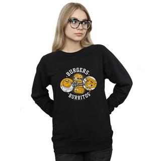 DC COMICS  Teen Titans Go Burgers Vs Burritos Sweatshirt 