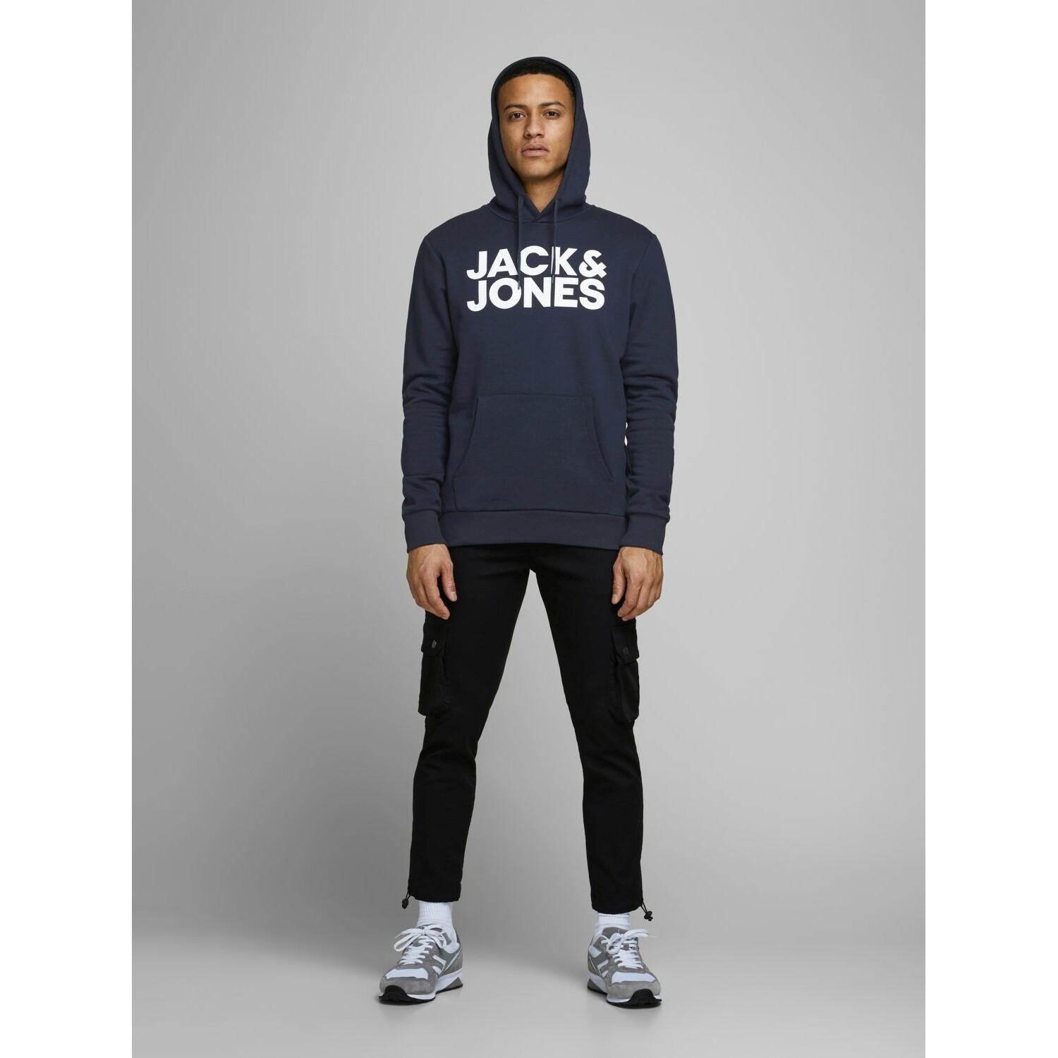 JACK & JONES  Sweatshirt à capuche  Corp Logo 