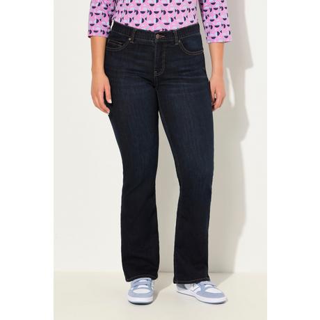 Ulla Popken  Jean Marie Bootcut, coupe 5 poches, jambe large 