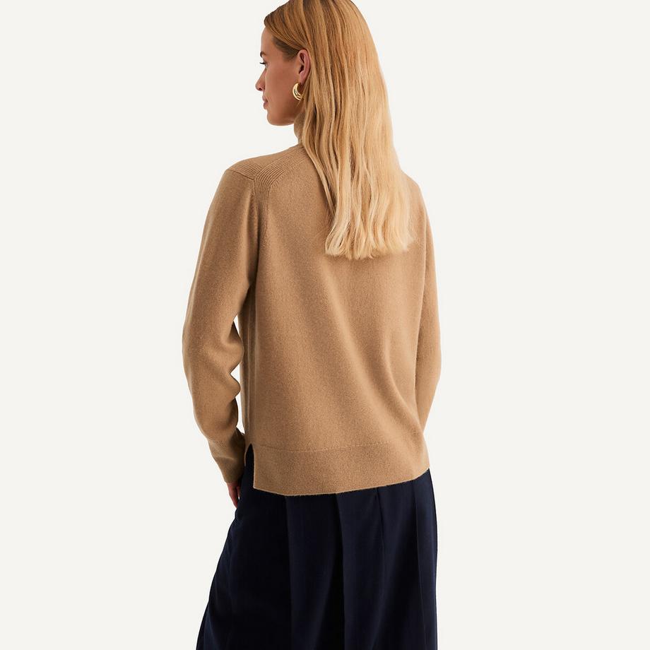 La Redoute Collections Kaschmir Feinstrick Rollkragenpullover  