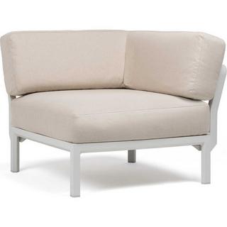 NARDI outdoor Elément d&#039;angle salon de jardin Maximo blanc-gris beige  