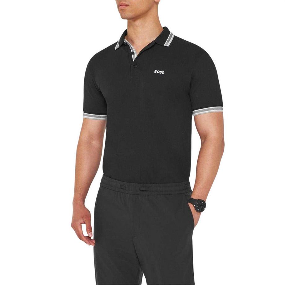 BOSS Paddy Maglietta Polo con Punta a Contrasto  