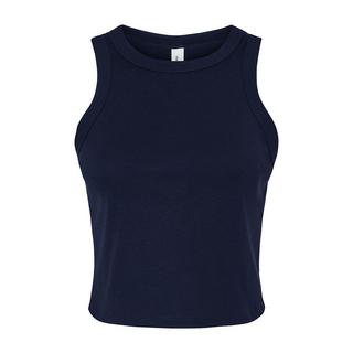 Bella + Canvas Top senza maniche corto a costine  