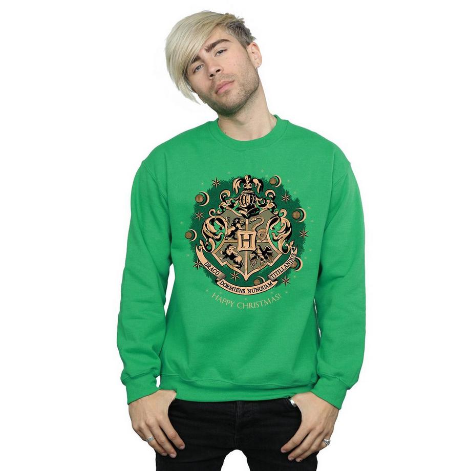 Harry Potter Hogwarts Happy Christmas Sweatshirt  