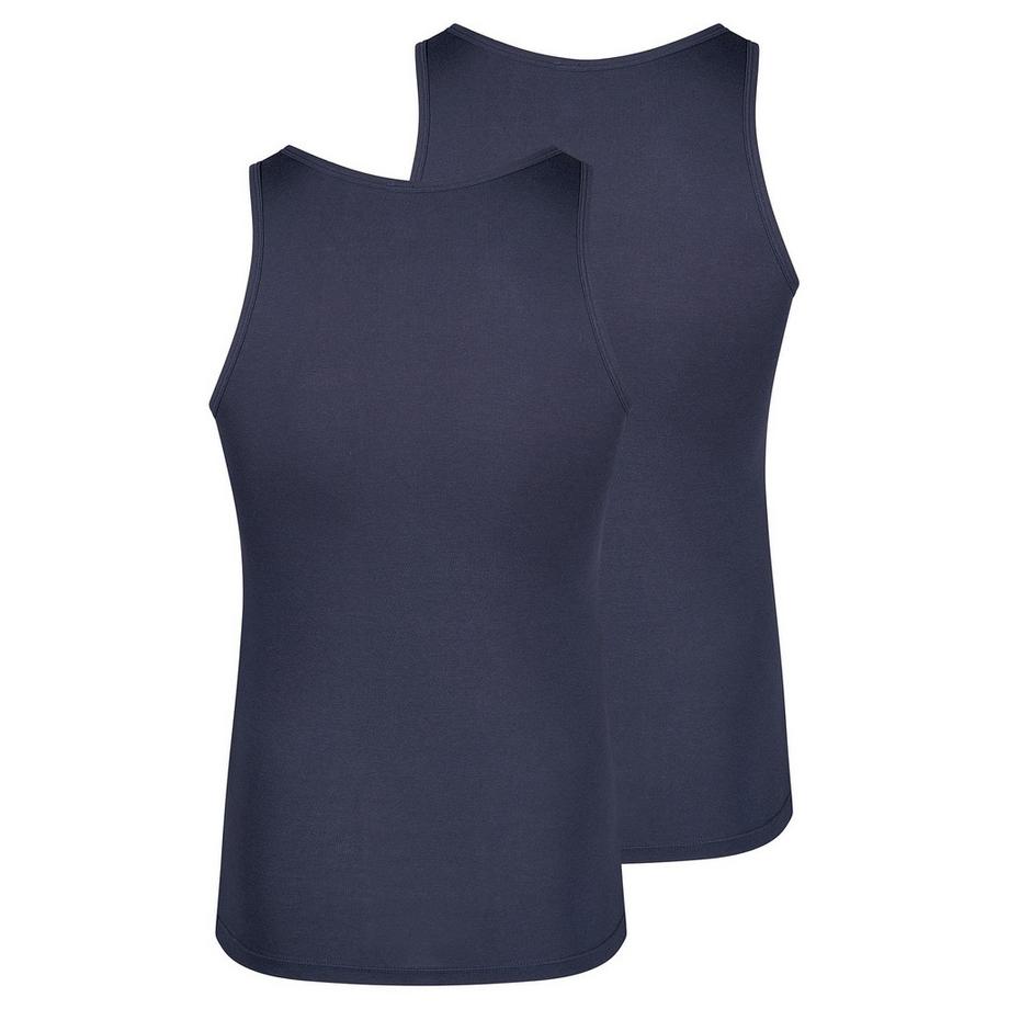 Skiny Lot de 2 Maillots de Corps Ajustés  