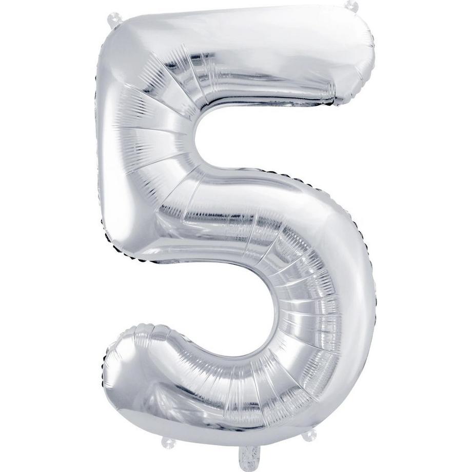 Folienballon Zahl 5