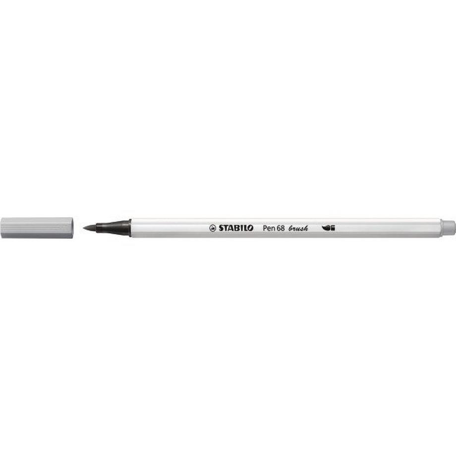 STABILO Fasermaler Pen 68 Brush 568/95 hellgrau