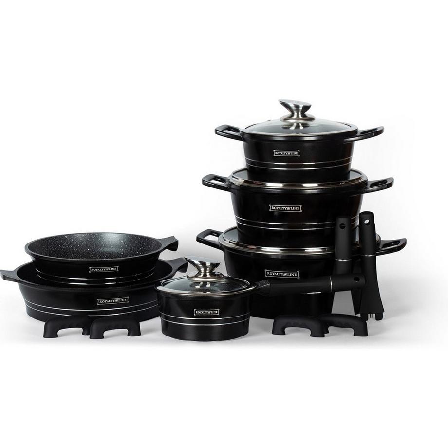 Royalty Line 14-teiliges Küchenset mit Marmoroberfläche -  