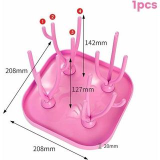 Northio Égouttoir pour biberons - rose  