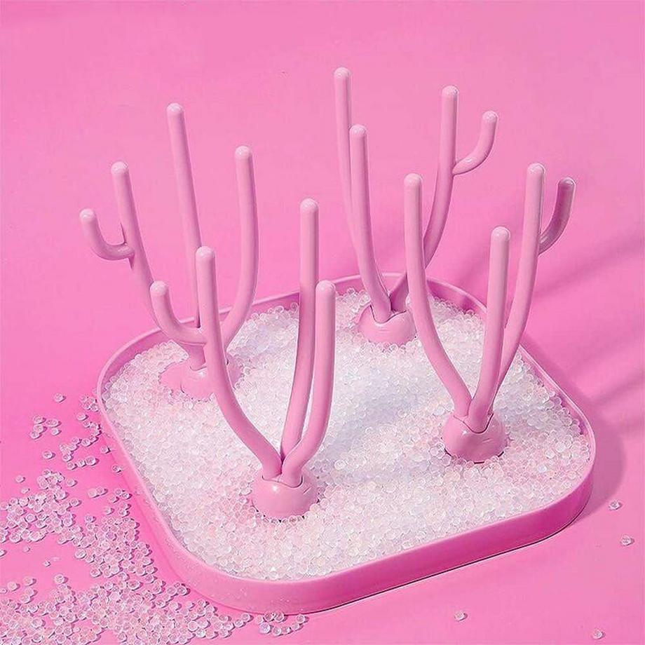 Northio Égouttoir pour biberons - rose  