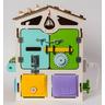 Montessori  Maison de la motricité  - Lapins Jouet en bois pour bébé, cube occupé 1 an 