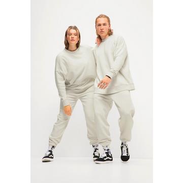 Pantaloni unisex di felpa con taglio della gamba ampio e cintura elastica