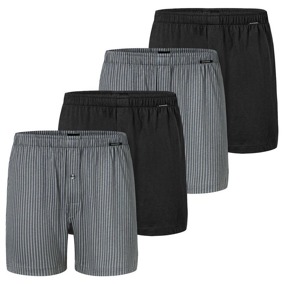 Singel-Jersey lot de 4  - boxers / caleçons