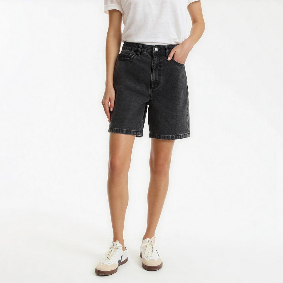 Jeans-Bermudas
