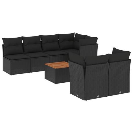 VidaXL Garten sofagarnitur poly-rattan  