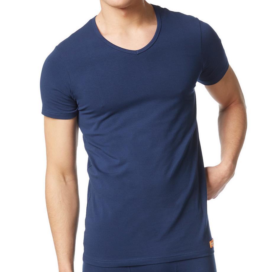 bruno banani Warm Up 2er Pack Kurzarm Unterhemd  