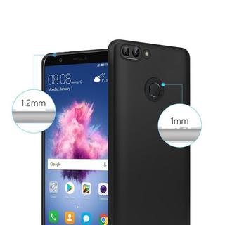 Cadorabo  Housse compatible avec Huawei P SMART 2018 / Enjoy 7S - Coque de protection en silicone TPU flexible 