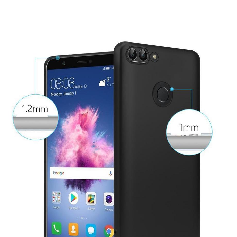 Cadorabo  Hülle für Huawei P SMART 2018  Enjoy 7S TPU Silikon Matt 